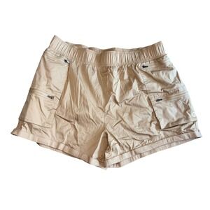 Mondetta Outdoor Project Cargo Shorts Pockets Elastic Waist‎ Activewear L